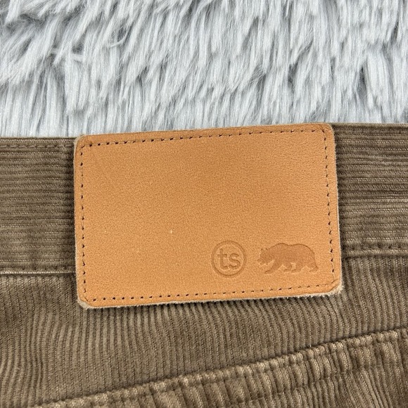 Taylor Stitch Pants Men's 36x26 Brown Corduroy 5 Pocket‎ Chino Slim - Picture 9 of 15